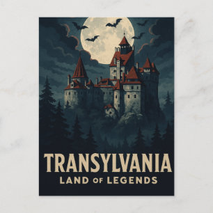 Cartão Postal Transilvânia Mística – Castelo do Drácula