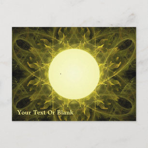 Cartão Postal Trânsito de Mercúrio