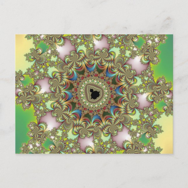 Cartão Postal Trânsito - Fractal (Frente)