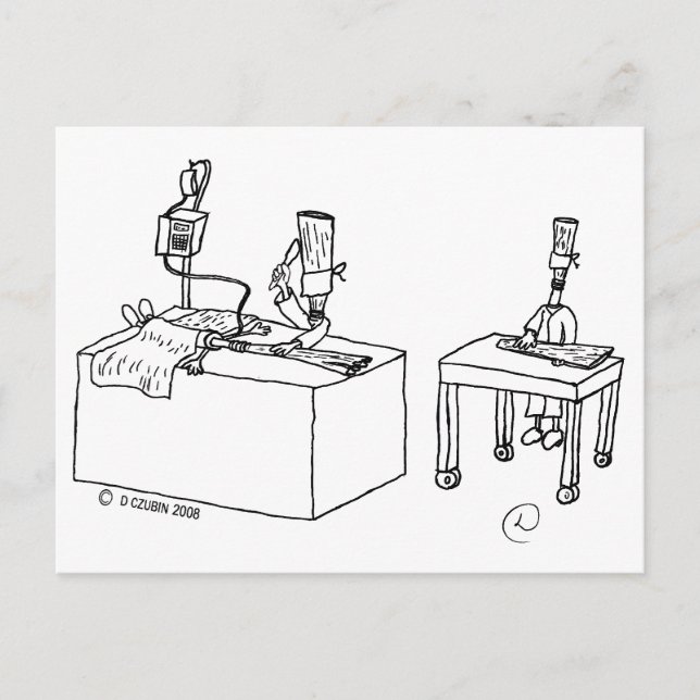 Cartão Postal Transplante Reed (Frente)