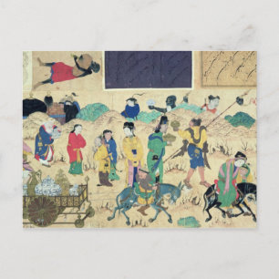 Cartão Postal Transporte de cerâmica