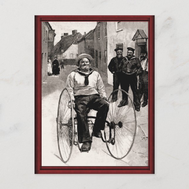 Cartão Postal Transporte de vinhas para marinheiros (Frente)