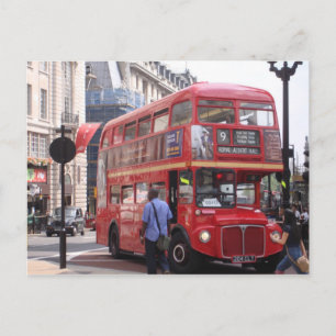 Cartão Postal Transportes Para Londres 2