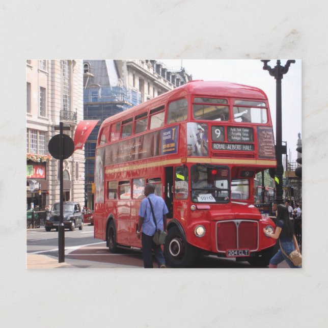 Cartão Postal Transportes Para Londres 2 (Frente)