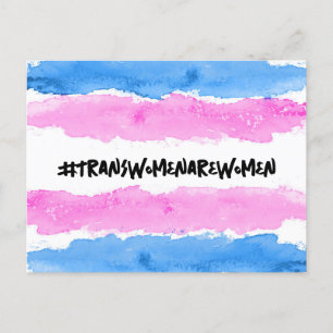 CARTÃO POSTAL #TRANSWOMENAREWOMEN