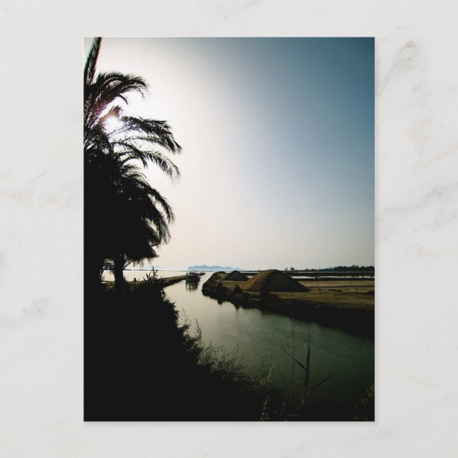 cartão postal trapani (Frente)