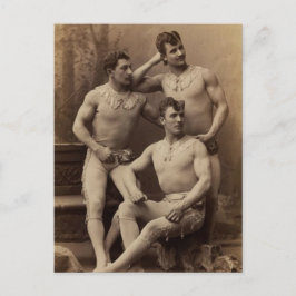 Cartão Postal Trapeze Gents