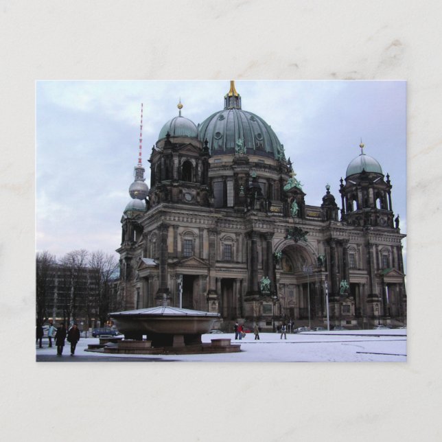 Cartão Postal Tras la ventisca (Frente)