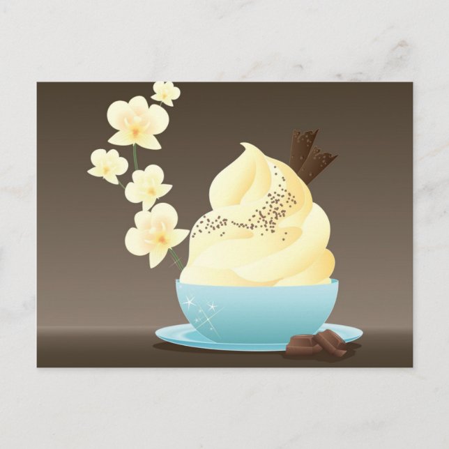 Cartão Postal Tratamento de sorvetes (Frente)