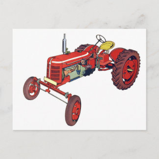 Cartão Postal trator