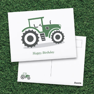 Cartão Postal Trator Agrícola