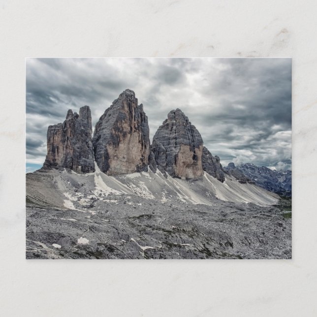 Cartão Postal Tre Cime di Lavaredo (Frente)