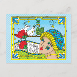 Cartão Postal Treasure Life's Little Moments