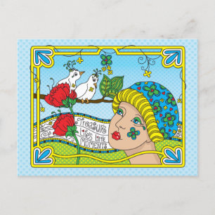 Cartão Postal Treasure Life's Little Moments
