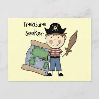 Cartão Postal Treasure Seeker - Camisetas e presentes