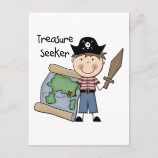 Cartão Postal Treasure Seeker - Camisetas e presentes