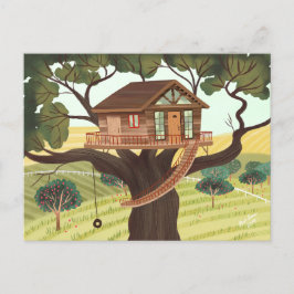 Cartão Postal Treehouse