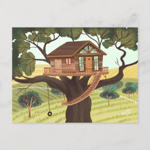 Cartão Postal Treehouse