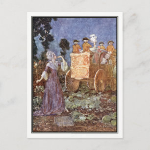 Cartão Postal Treinador de Cinderela de Millicent Sowerby