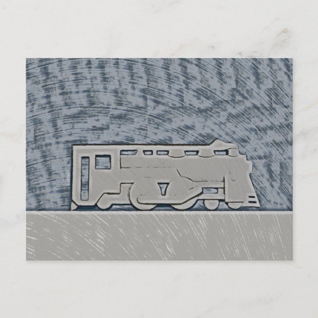 Cartão Postal Trem (Frente)