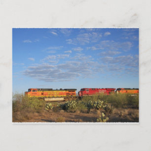 Cartão Postal Trem