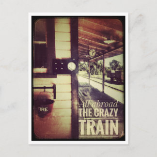 Cartão Postal trem