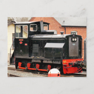 CARTÃO POSTAL TREM A DIESEL
