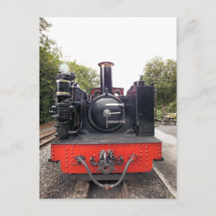 CARTÃO POSTAL TREM A VAPOR