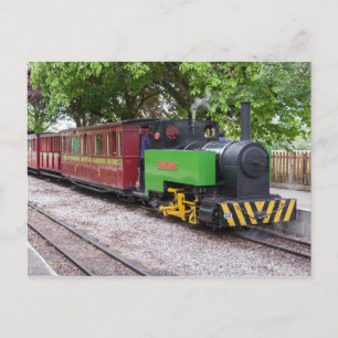 Cartão Postal Trem a vapor em Leighton Buzzard