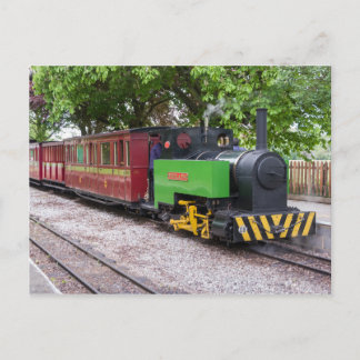 Cartão Postal Trem a vapor em Leighton Buzzard