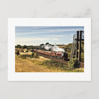 Cartão Postal Trem a Vapor no Campo (4022)