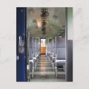 Cartão Postal Trem Carruagem Tailândia... Viagem do Sudeste Asi