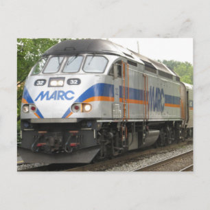 Cartão Postal Trem de Subúrbio