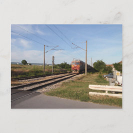 Cartão Postal Trem Elétrico
