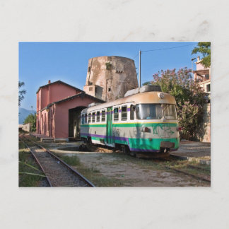 Cartão Postal Trenino verde - O pequeno trem verde
