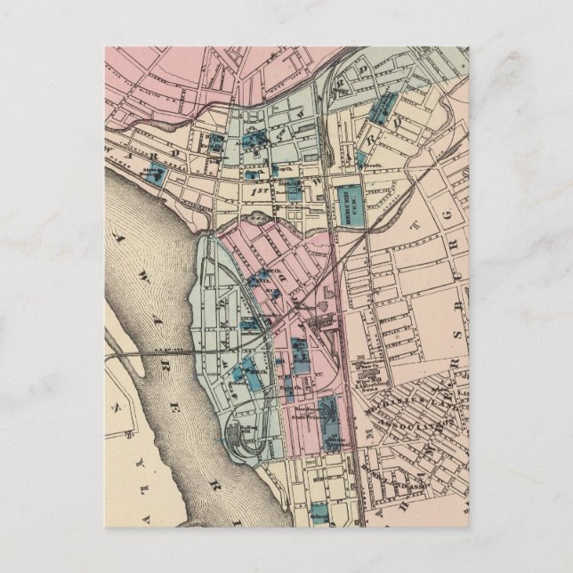 Cartão Postal Trenton, NJ (Frente)