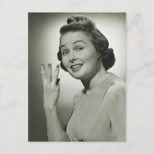 Cartão Postal Três