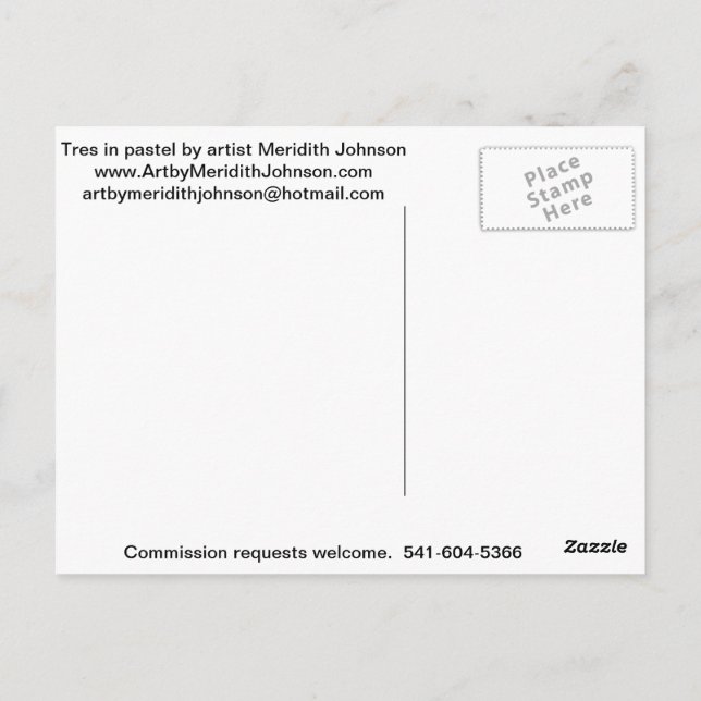 Cartão postal Tres (Verso)