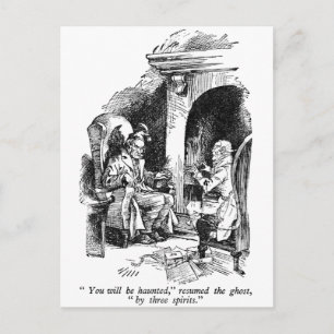 Cartão Postal Três bebidas espirituosas (com texto)