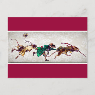 Cartão Postal Três Ratos Cegos