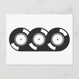 Cartão Postal Três registros