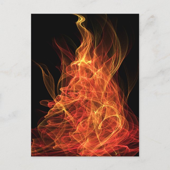 Cartão Postal Triângulo de incêndio (Frente)