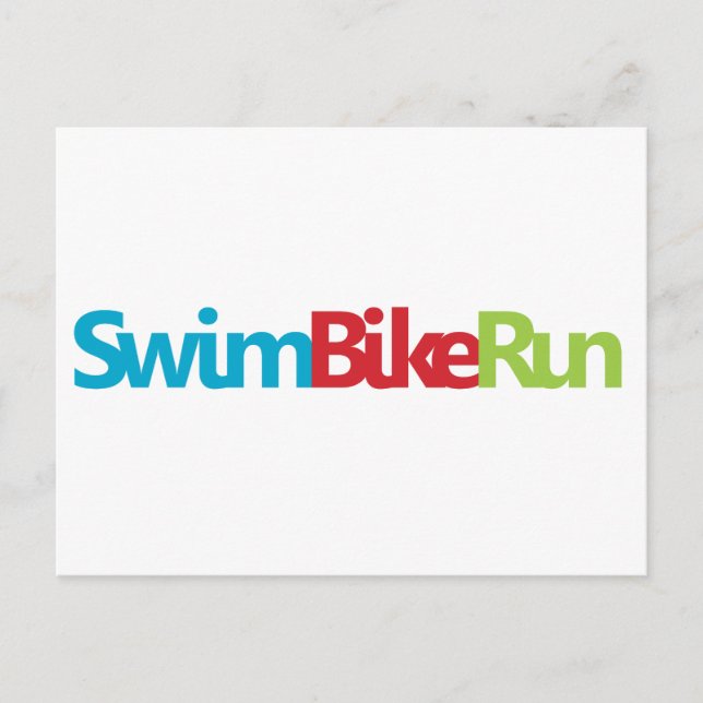 Cartão Postal Triathlon Legal Design (Frente)