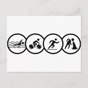 Cartão Postal triatlo