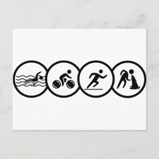 Cartão Postal triatlo