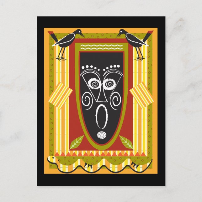 Cartão Postal tribal2 (Frente)