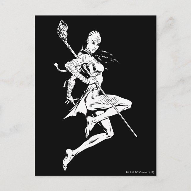 Cartão Postal Tribo 3 do índigo (Frente)