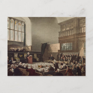 Cartão Postal Tribunal de Justiça, Westminster Hall