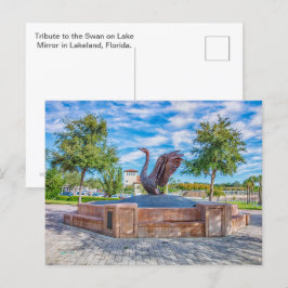 Cartão Postal Tributo ao Cisne