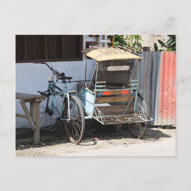 Cartão Postal Triciclo (Frente)